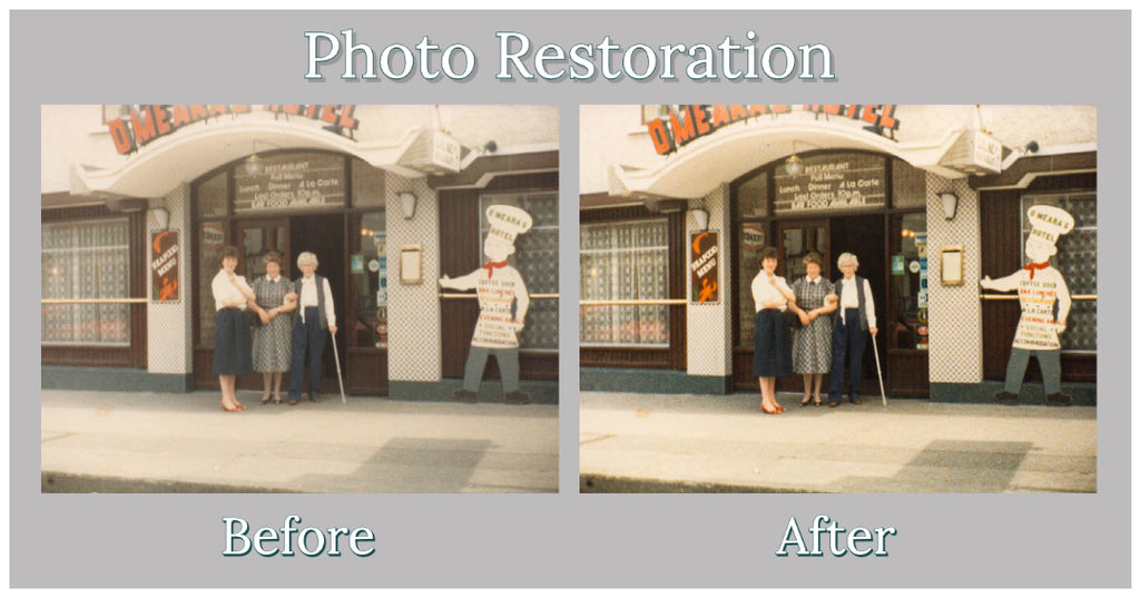Photo Restoration, Joan McDermott.