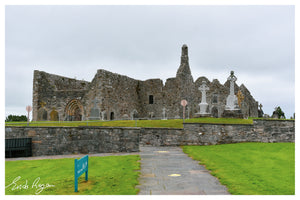Open image in slideshow, Clonmacnoise Monastery, County Offaly. 
